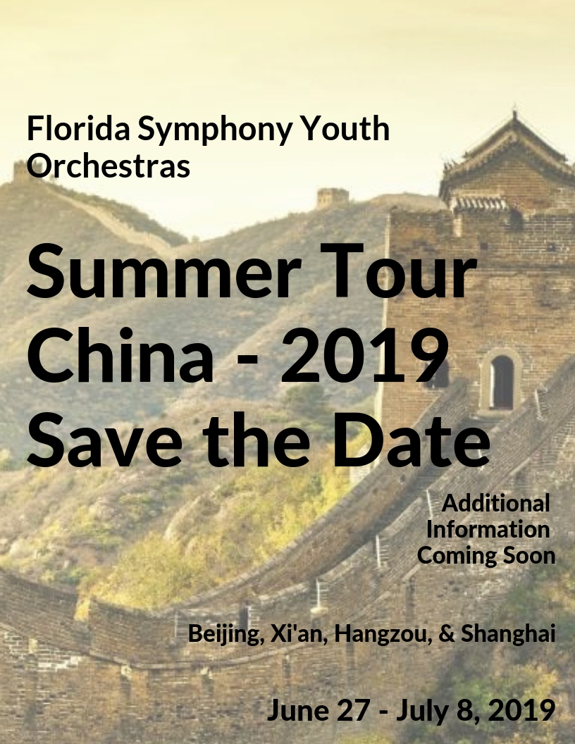 CHINA Tour STD