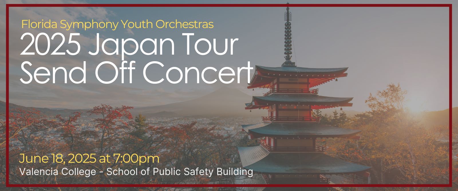 Japan Send Off Concert