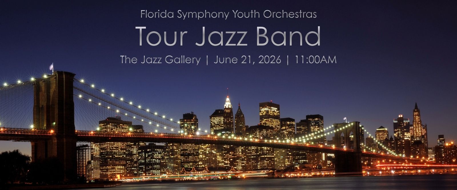 NYC Jazz Banner